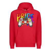 Red pride gaymer Premium Hoodie - Artiststas