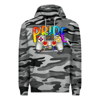 Slate Camo pride gaymer Premium Hoodie - Artiststas