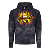 Cloud Black softball lips Vintage Hoodie - Zillion Design Studio