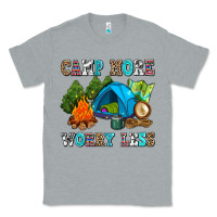 Heather Grey camp more worry less Classic Tee - AdoDesignShop