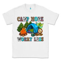 White camp more worry less Classic Tee - AdoDesignShop
