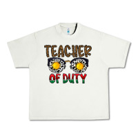 Pistachio teacher of duty Urban Heavy Tee - CowhideDigitalArt