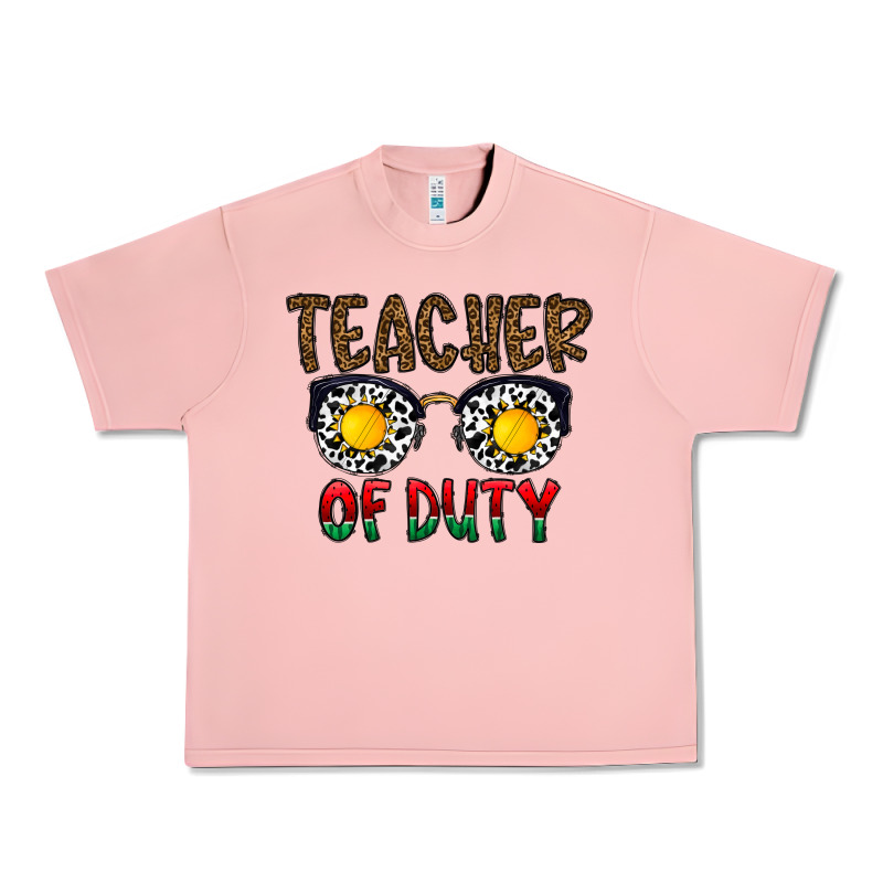 Teacher Of Duty Urban Heavy Tee by CowhideDigitalArt | Teevron