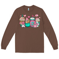 Chestnut valentines day gnomes coffee cups Long Sleeve Tee - Jasminsmagicworld