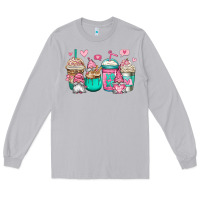 Moon Dust valentines day gnomes coffee cups Long Sleeve Tee - Jasminsmagicworld