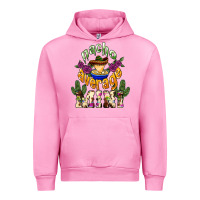 Fuchsia Pink Nacho average Mini Urban Hoodie - NancyCooperArtShop