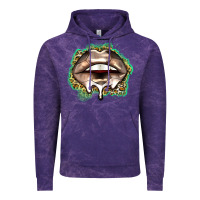 Cloud Purple soccer lips Vintage Hoodie - Zillion Design Studio
