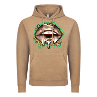 Vintage Coffee soccer lips Vintage Hoodie - Zillion Design Studio