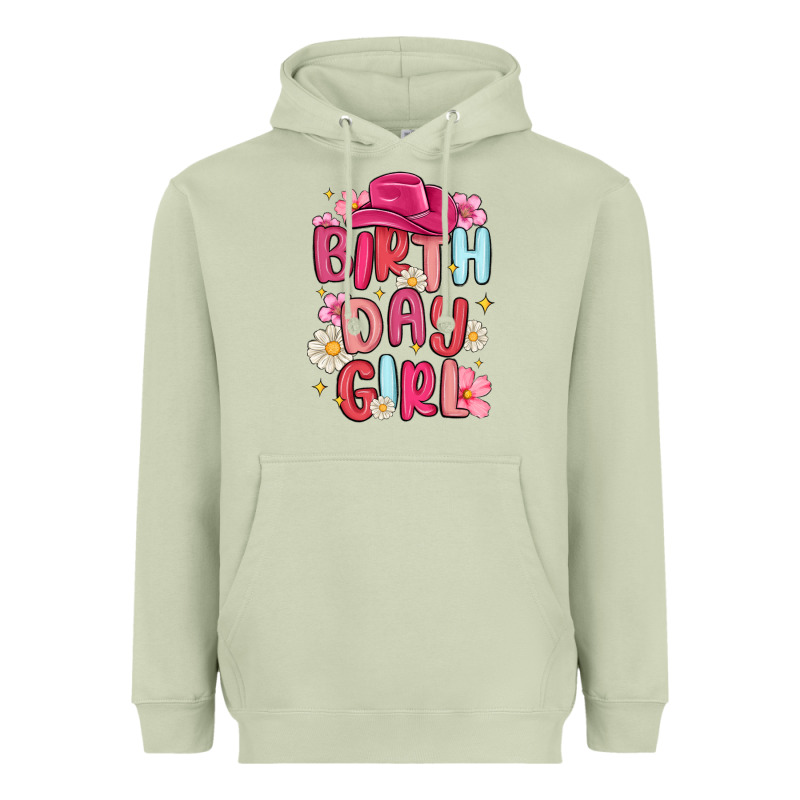 Birthday Girl Heavyweight Hoodie by MaliasSmallBusiness | Teevron