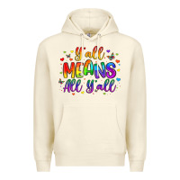 Sandshell y all means all y all Premium Hoodie - Artiststas