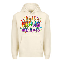 Tofu y all means all y all Premium Hoodie - Artiststas
