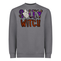 Storm Salty Witch Heavyweight Sweatshirt - CowhideDigitalArt