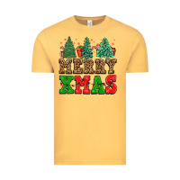 Vintage Mustard merry xmas Vintage Tee - FaDigitalArtStudio