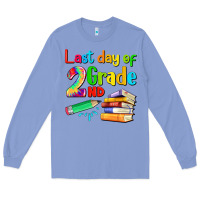 Colony Blue last day of second grade Long Sleeve Tee - Artiststas