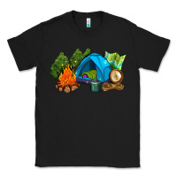 Black camp in the woods Classic Tee - AdoDesignShop