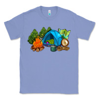 Colony Blue camp in the woods Classic Tee - AdoDesignShop