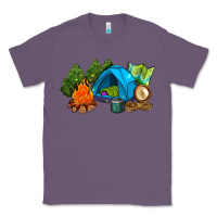 Lavender camp in the woods Classic Tee - AdoDesignShop