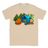 Mushroom camp in the woods Classic Tee - AdoDesignShop