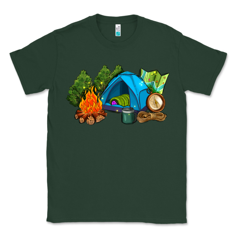 Camp In The Woods Classic Tee by AdoDesignShop | Teevron