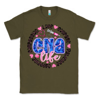 Army Green CNA Life Classic Tee - CowhideDigitalArt
