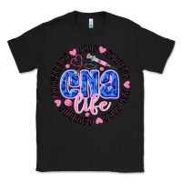 Black CNA Life Classic Tee - CowhideDigitalArt
