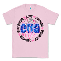 Bubblegum Pink CNA Life Classic Tee - CowhideDigitalArt