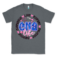 Charcoal Heather CNA Life Classic Tee - CowhideDigitalArt