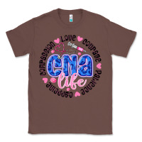 Chestnut CNA Life Classic Tee - CowhideDigitalArt
