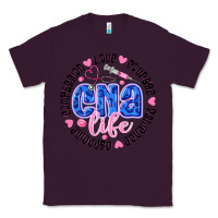 Plum CNA Life Classic Tee - CowhideDigitalArt