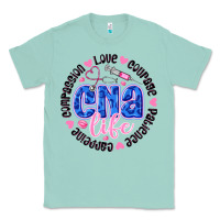 Seafoam CNA Life Classic Tee - CowhideDigitalArt
