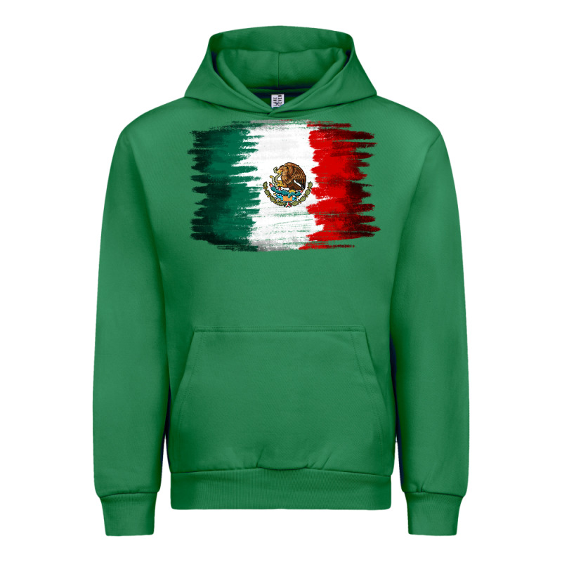 Mexican Flag Urban Hoodie by NancyCooperArtShop | Teevron