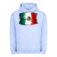 Pigment Grape Ice Mexican flag Urban Hoodie - NancyCooperArtShop