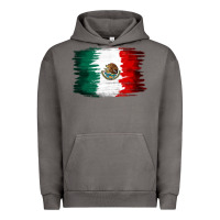 Pigment Tornado Mexican flag Urban Hoodie - NancyCooperArtShop