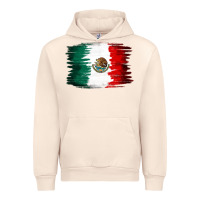 Sandshell Mexican flag Urban Hoodie - NancyCooperArtShop