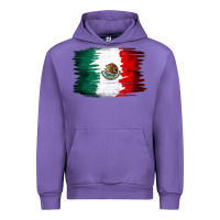 Tulip Mexican flag Urban Hoodie - NancyCooperArtShop