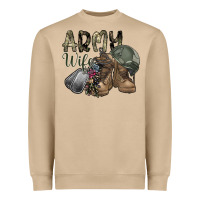 Mushroom army wife Heavyweight Sweatshirt - SublimationCraftShop