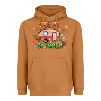 Meerkat camping is my kitchen Heavyweight Hoodie - NancyCooperArtShop
