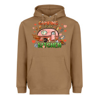 Toasted Coconut camping is my kitchen Heavyweight Hoodie - NancyCooperArtShop