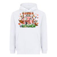 White camping is my kitchen Heavyweight Hoodie - NancyCooperArtShop
