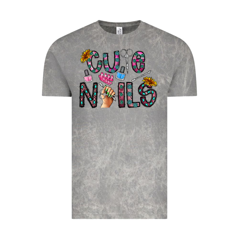 Cute Nails Vintage Tee by CowhideDigitalArt | Teevron