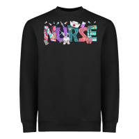 Black Easter Nurse Easter Day Heavyweight Sweatshirt - Neo Western