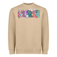 Mushroom Easter Nurse Easter Day Heavyweight Sweatshirt - Neo Western