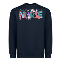 Navy Easter Nurse Easter Day Heavyweight Sweatshirt - Neo Western