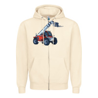 Sandshell Telehandler Zipper Hoodie - LillyAllenDesigns