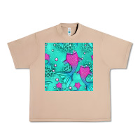 Burro mermaid tail seamless pattern Urban Heavy Tee - HRA Design Shop