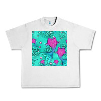 Mermaid Tail Seamless Pattern Urban Heavy Tee | Teevron