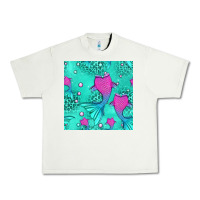 Pistachio mermaid tail seamless pattern Urban Heavy Tee - HRA Design Shop