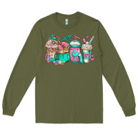 Army Green rt respiratory therapist coffee cups Long Sleeve Tee - Jasminsmagicworld