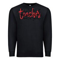Black christmas teacher Premium Sweatshirt - MaliasSmallBusiness