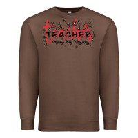 Chestnut christmas teacher Premium Sweatshirt - MaliasSmallBusiness